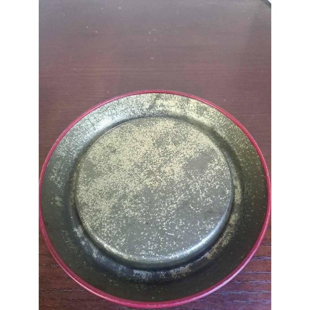Vintage Whitbread Trophy Bitter Round Red 6.5in Metal Tray